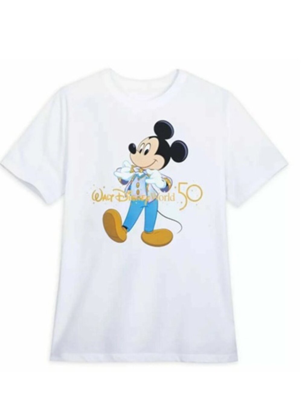 Walt Disney World 50th Anniversary Celebration Mickey Mouse T-Shirt Tee XXL Nwt